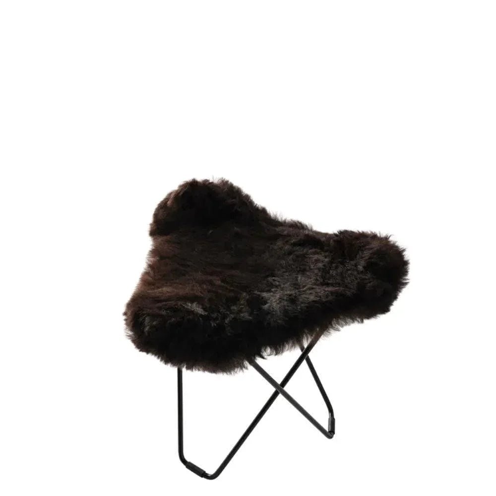 Cuero - Schaffellhocker ICELAND FLYING GOOSE -  | Homestorys