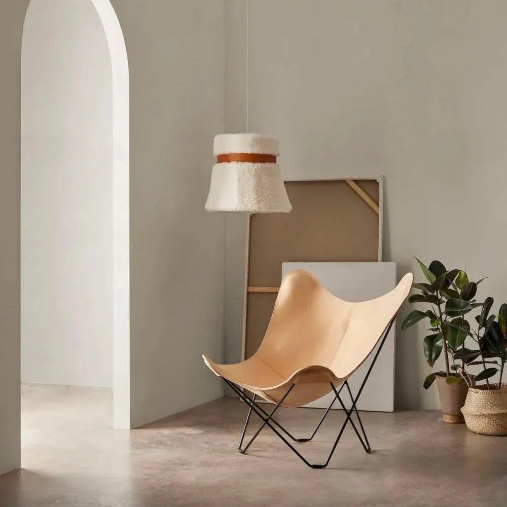 Cuero - Schaffelllampe GLOWING ICE -  | Homestorys