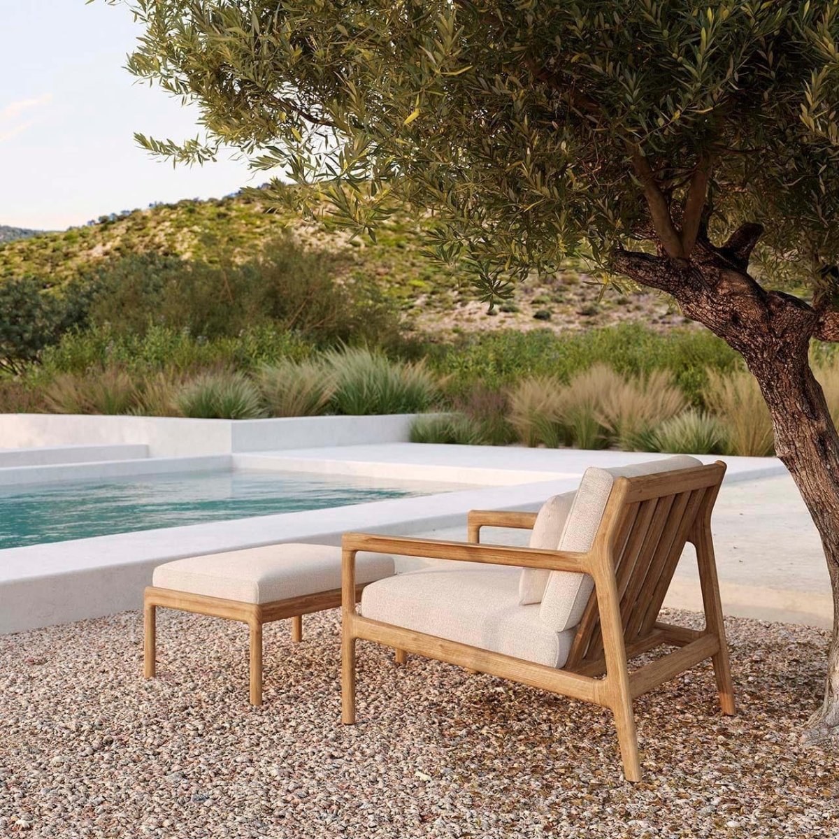 Ethnicraft - Hocker JACK OUTDOOR - 10247 | Homestorys