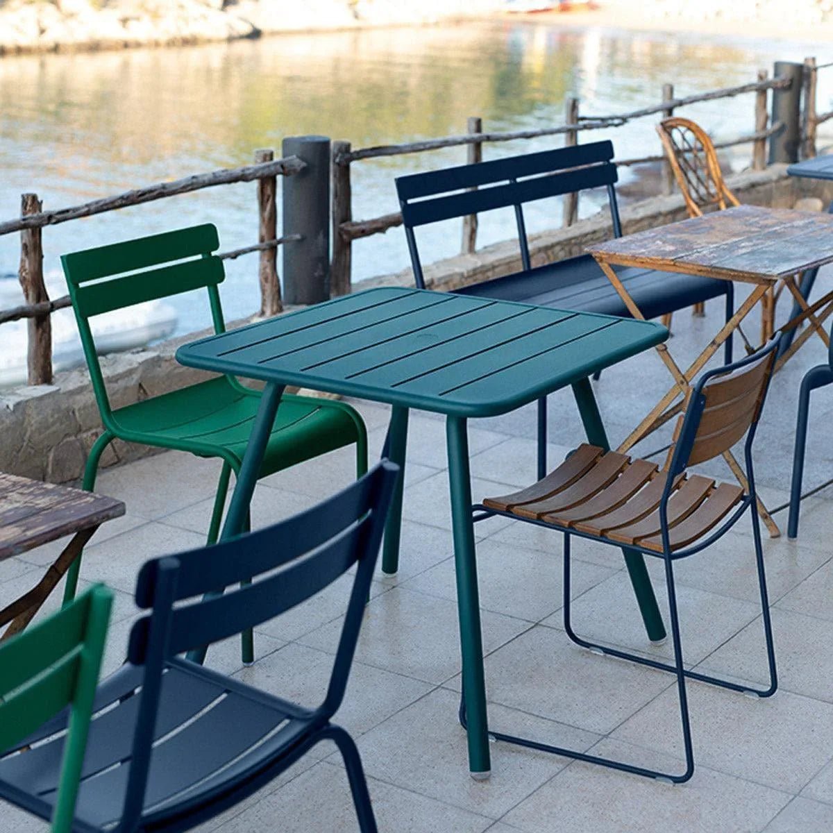 Fermob - Gartentisch LUXEMBOURG - 80x80 -  | Homestorys