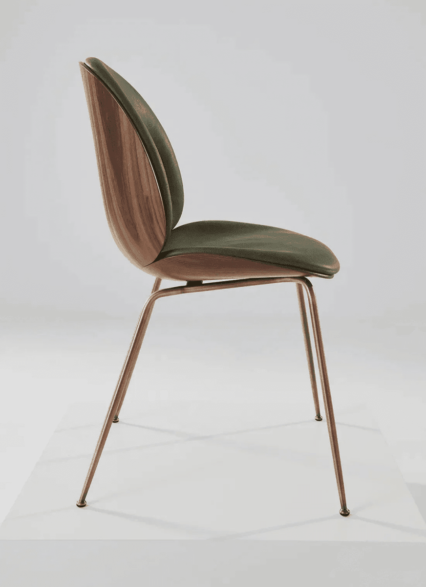 Gubi - Esstischstuhl BEETLE - 3D Furnier - 10111789 | Homestorys