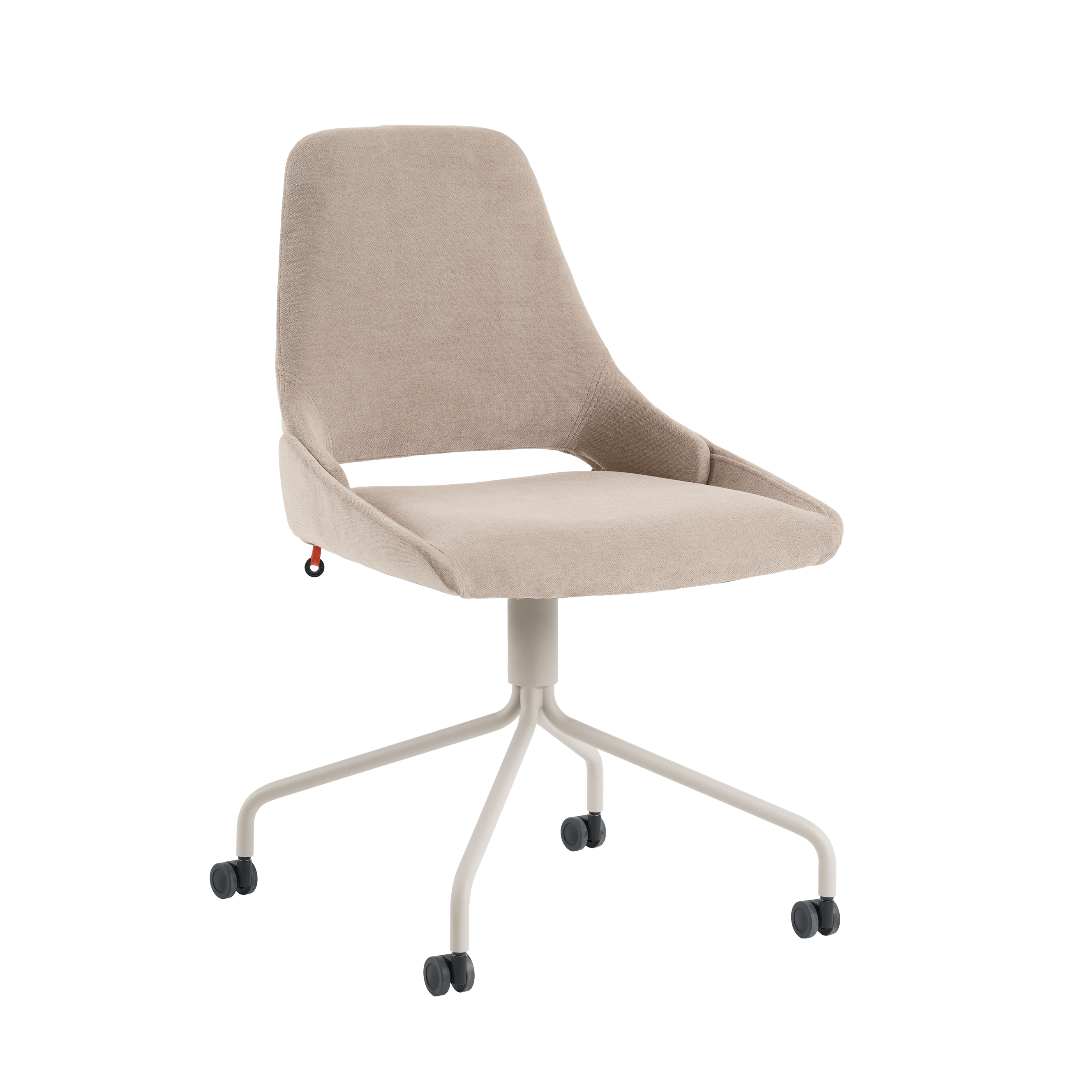 Mobitec LOTUS C1310 – schräg von vorne, zeigt ergonomische Form und modernes Design auf Rollen