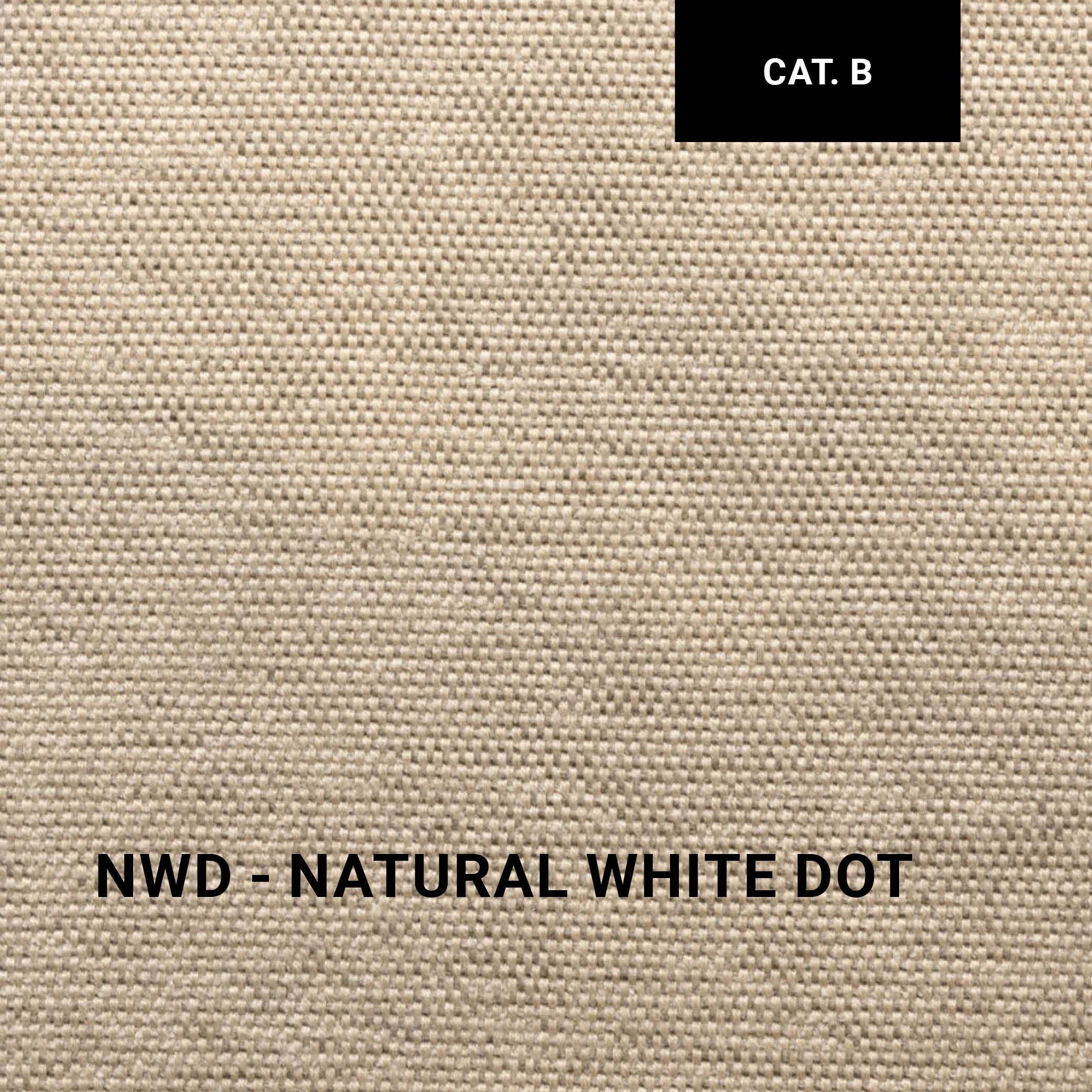 Royal Botania ORGANIX 05 in Natural White Dot – heller Outdoor-Stoff mit feiner Textur und moderner Anmutung