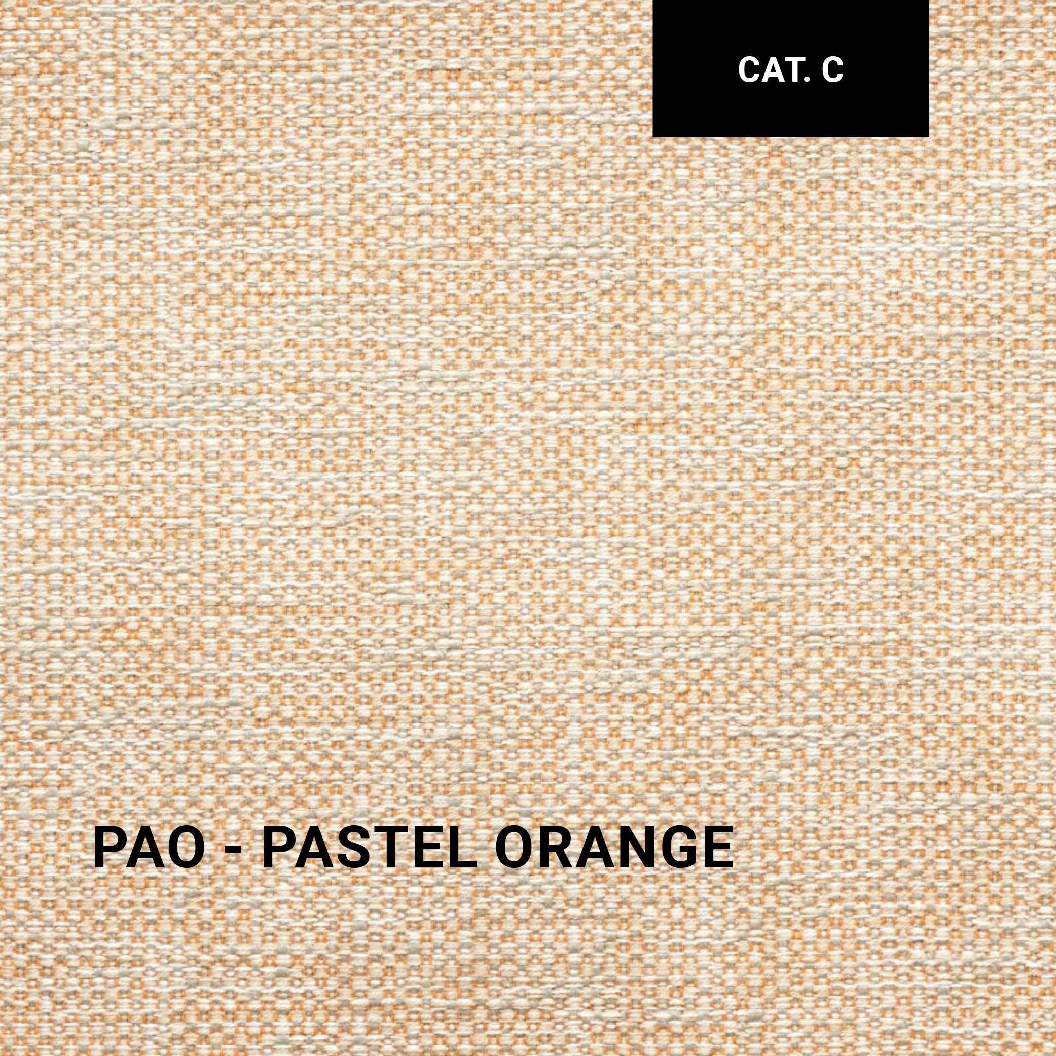 Loungeset ORGANIX 09 in Pastel Orange – frischer Farbakzent für lebendige Outdoor-Gestaltung mit Stil