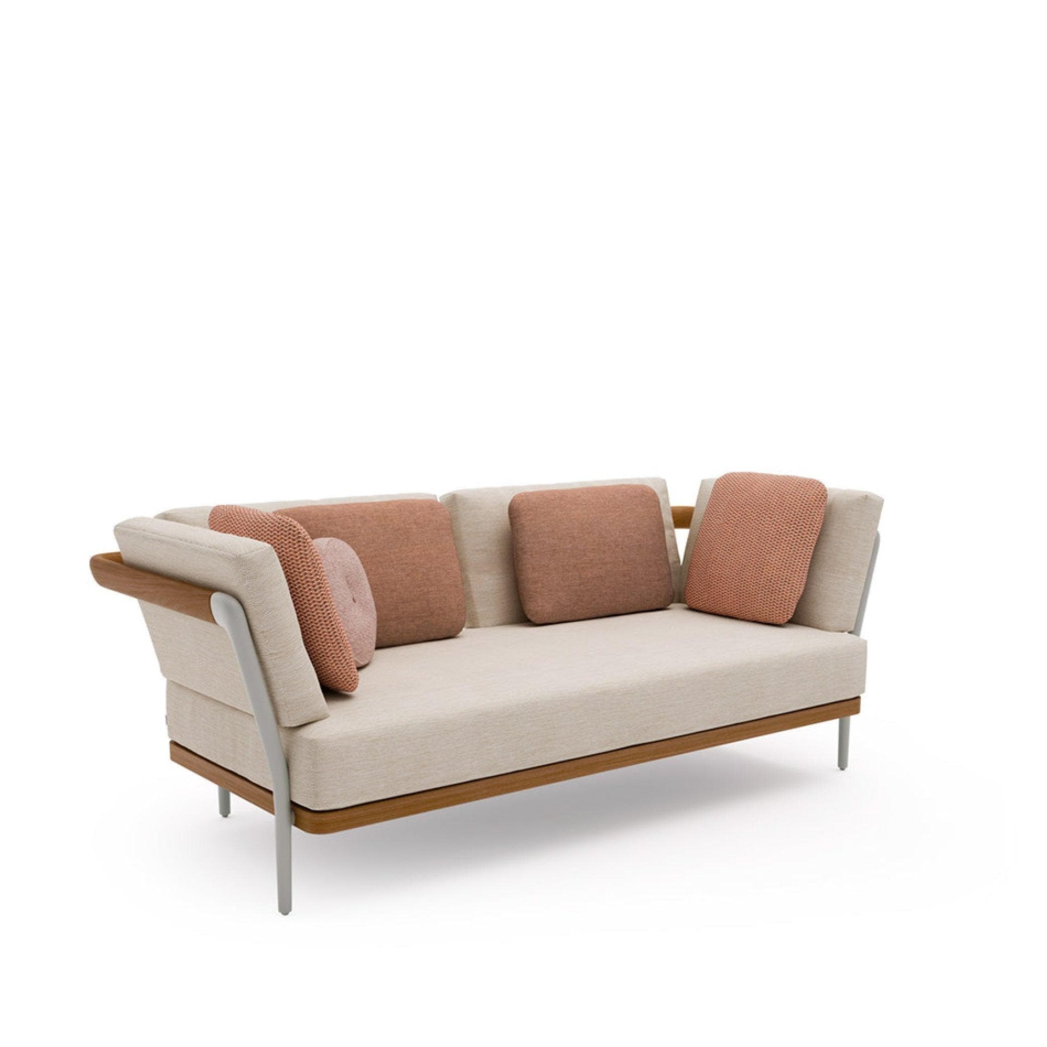 Manutti FLEX 2-Sitzer Sofa - Flint/Teak - Original Homestories