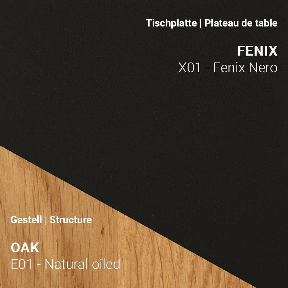 Mobitec - Arbeitstisch TRAVA T1611 - Fenix & Eiche - T1611-X01-E10-100/200 | Homestorys