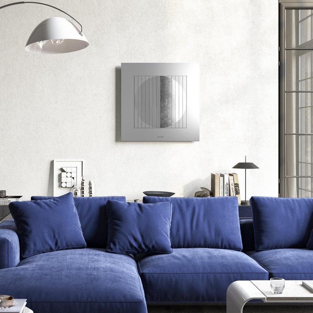 Qlocktwo - Wanduhr MOON MIDNIGHT -  | Homestorys