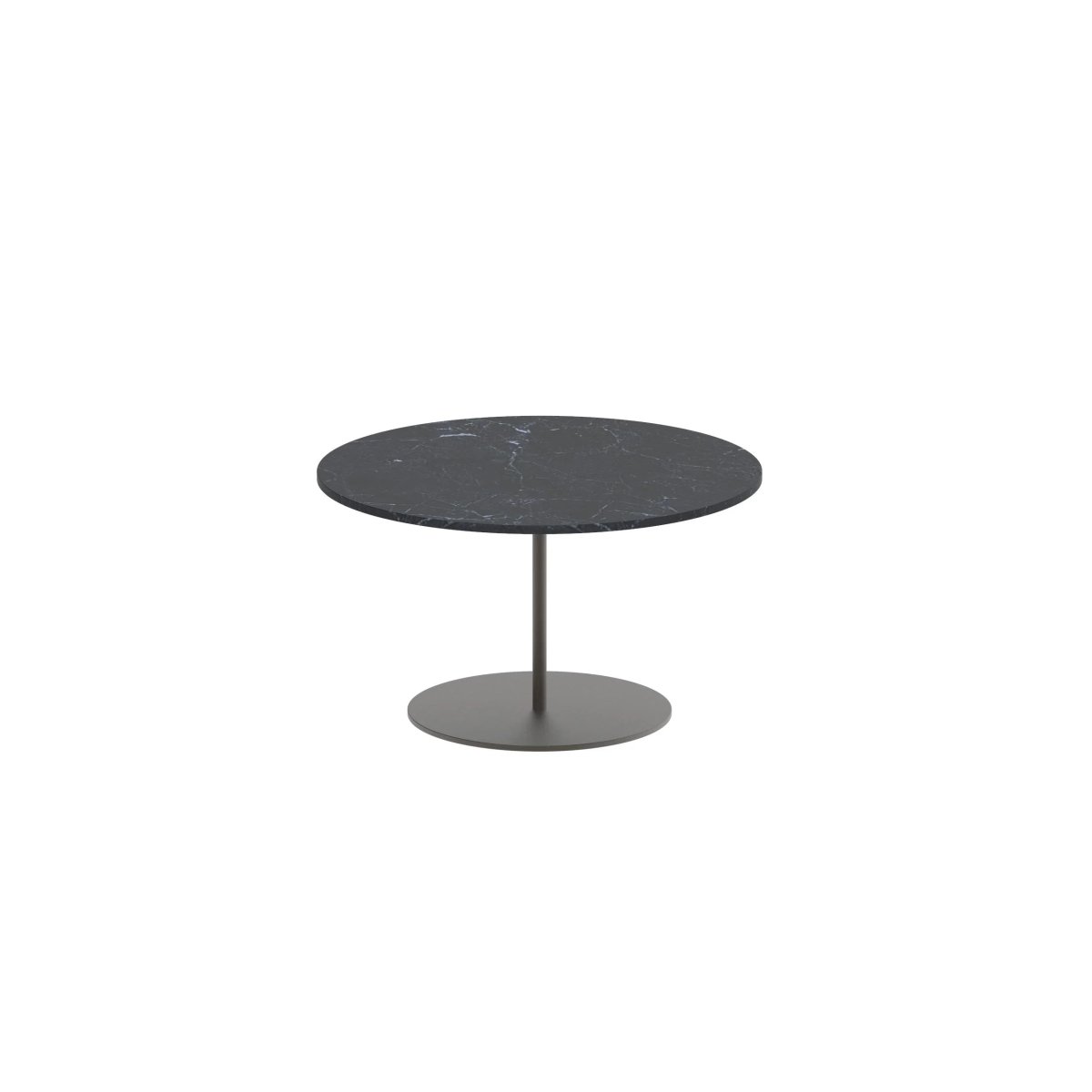Royal Botania - Beistelltisch BUTLER Ø60 - BTL 60T CBRNM | Homestorys