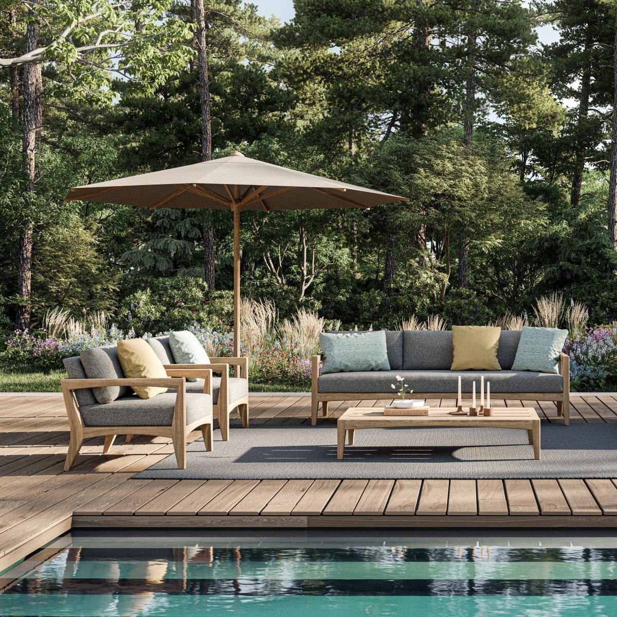 Royal Botania - Loungetisch ZENHIT - ZNTL 150T | Homestorys