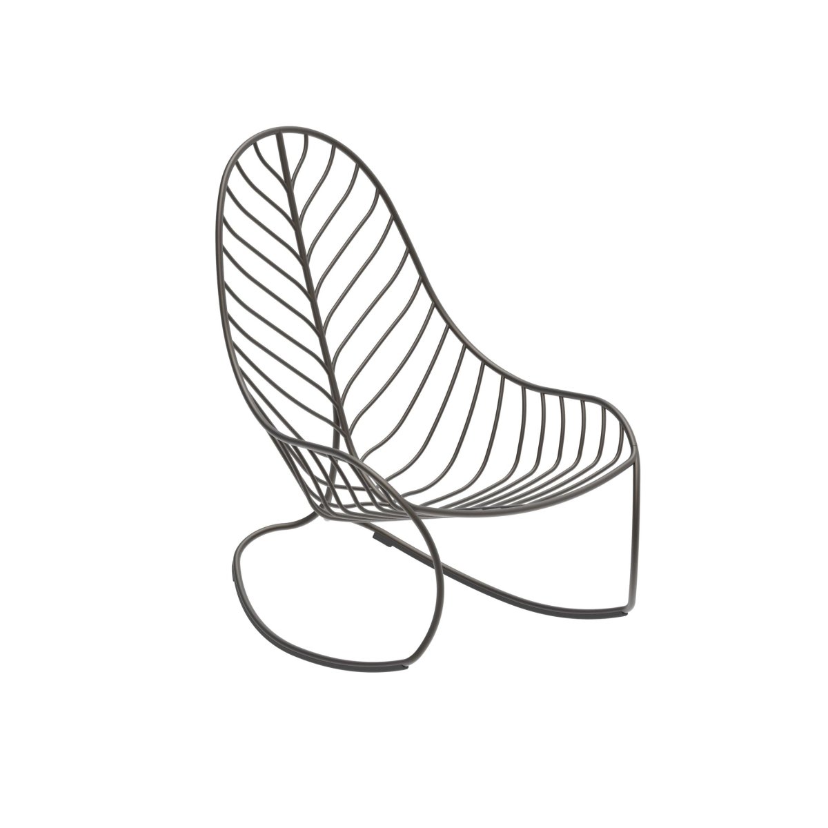 Royal Botania - Schaukelstuhl FOLIA Bronze - FOL R BR + PIL FOL RC CAT. A | Homestorys