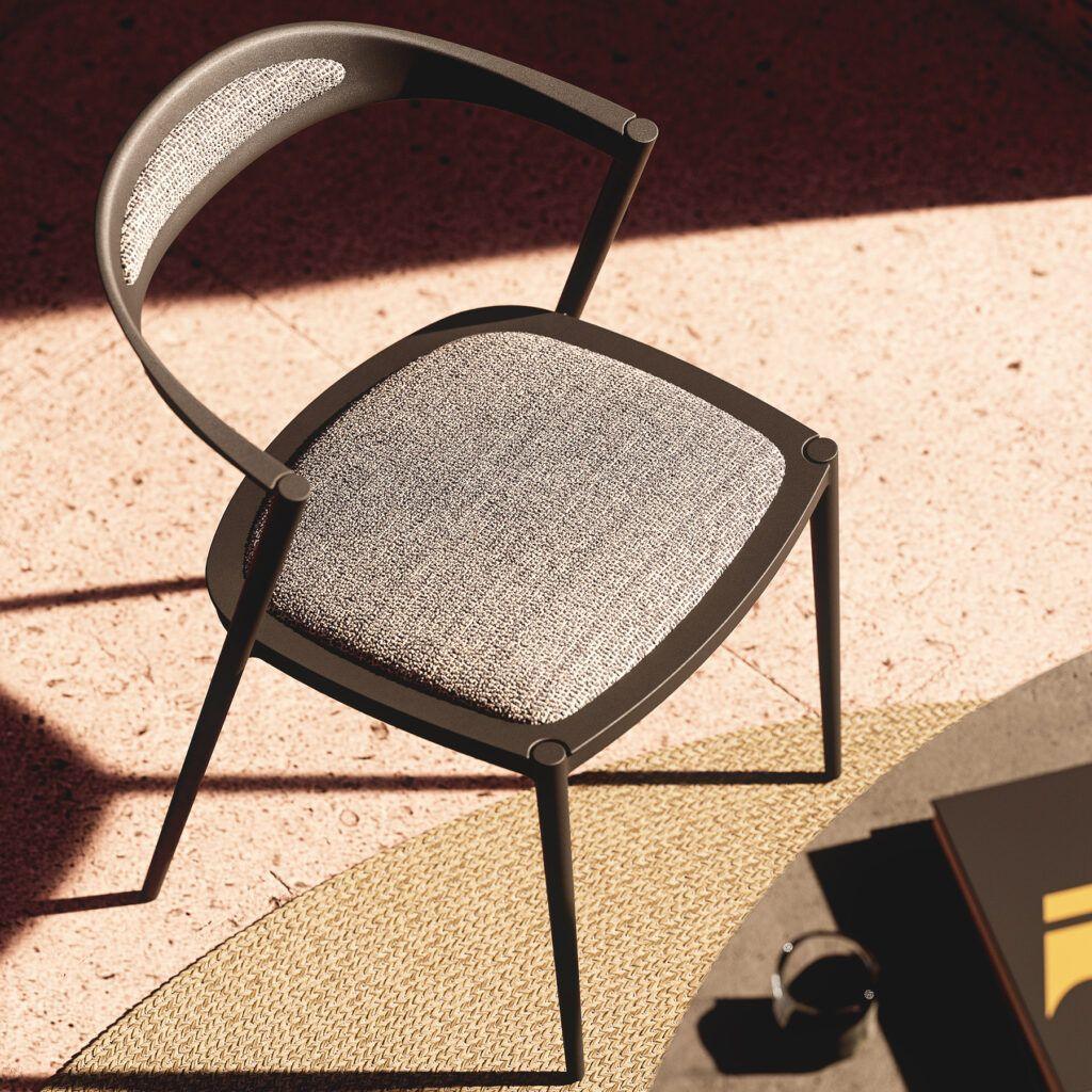 Royal Botania - Stuhl STYLETTO 55 Bronze - STY 55 BR | Homestorys