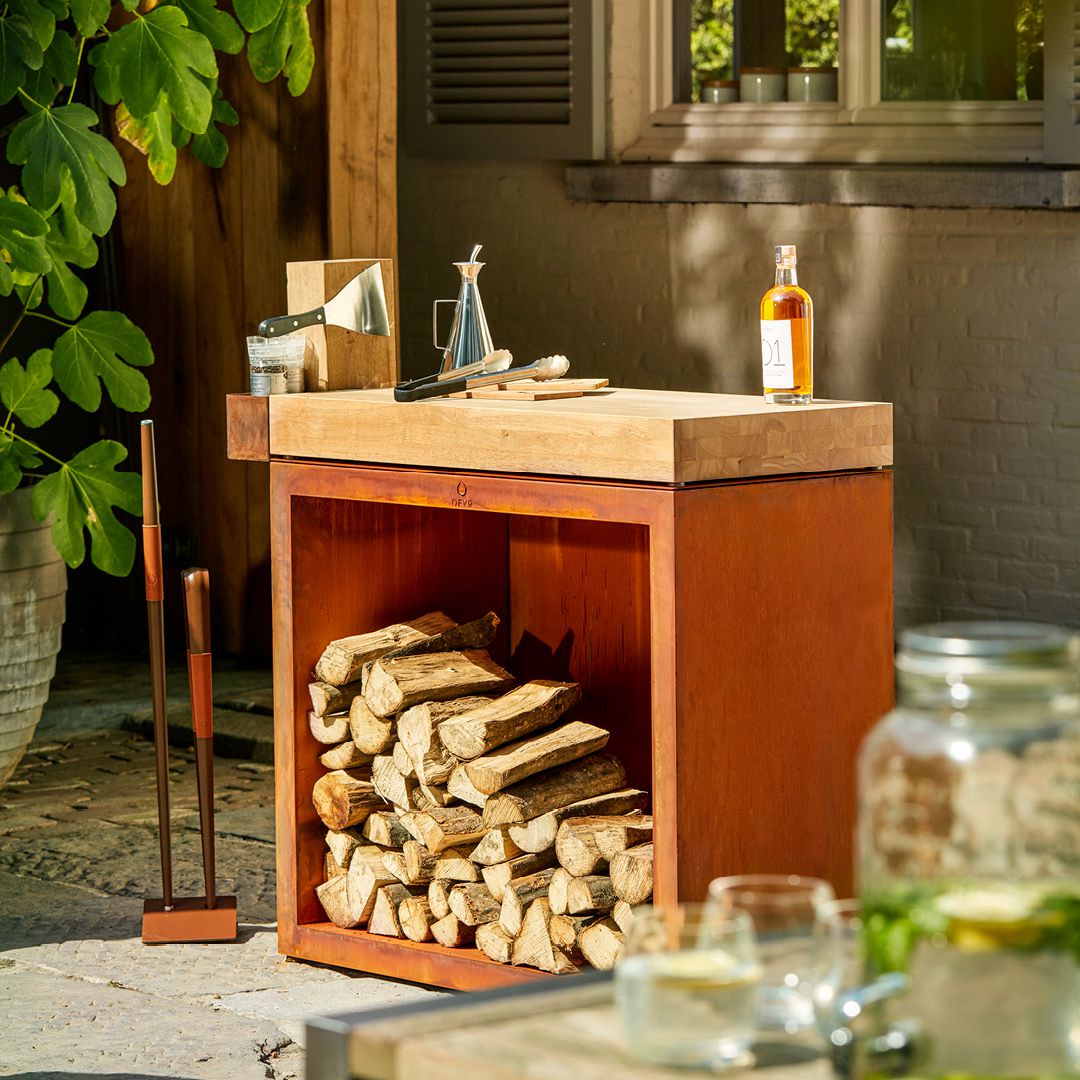 Butcher Block Storage