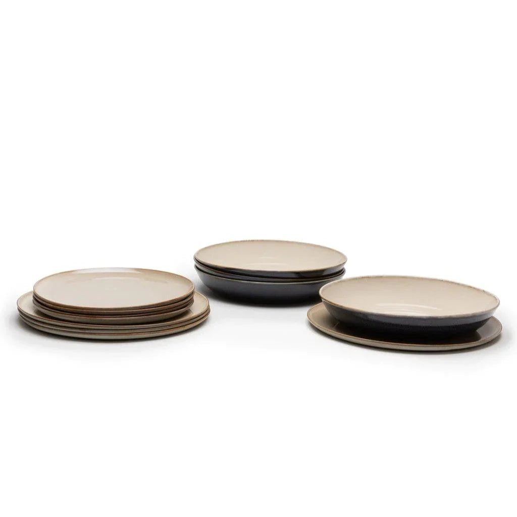 Serax - Teller - Set - TERRES DE RÊVES - 4x B5116155 + 4x B5116151 + 4x B5116178 | Homestorys