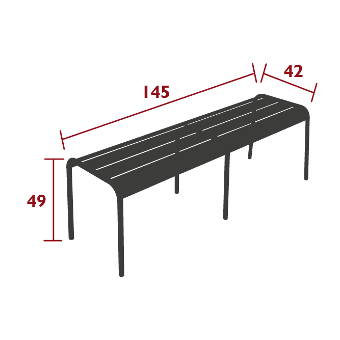 Sitzbank LUXEMBOURG _ Fermob _SKU 411042