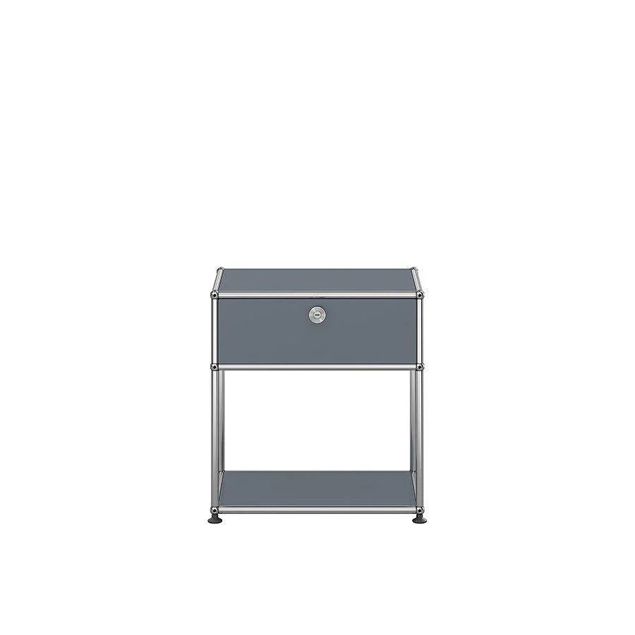 USM Haller - Nachttisch M54 - QS M54 Mittelgrau | Homestorys
