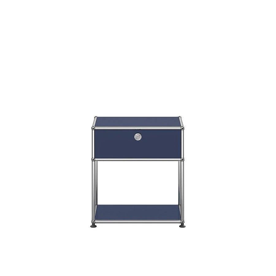 USM Haller - Nachttisch M54 - QS M54 Stahlblau | Homestorys