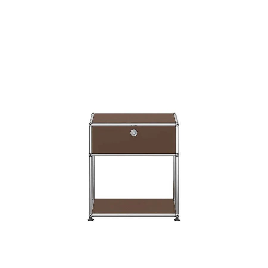 USM Haller - Nachttisch M54 - QS M54 USM Braun | Homestorys