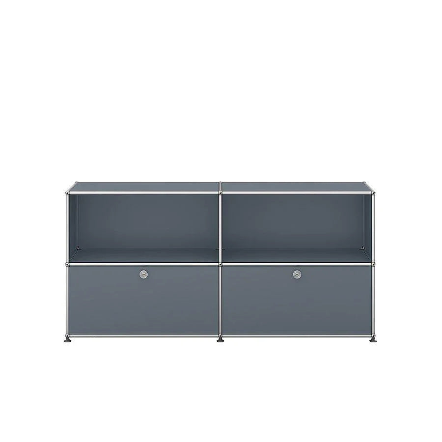 USM C2 Sideboard in Mittelgrau – funktionale Eleganz trifft auf zeitloses Design mit urbanem Charakter