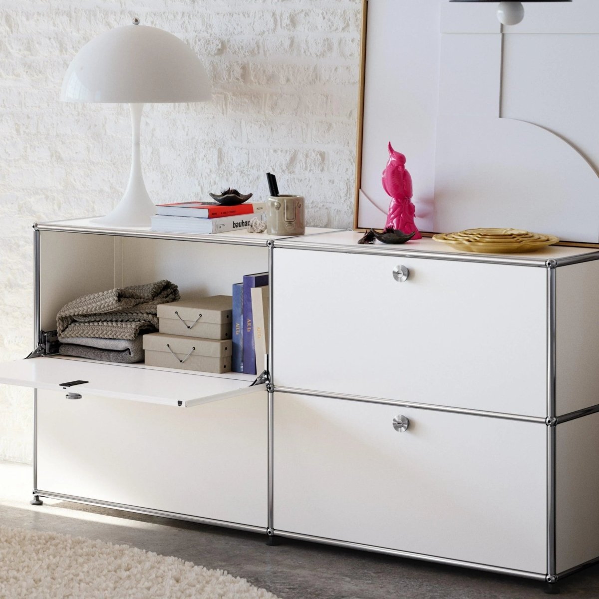 USM Haller - Sideboard E2 - QS E2 Reinweiß | Homestorys