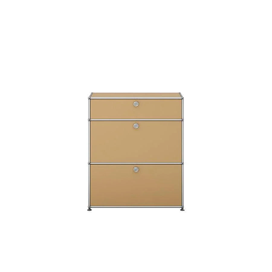 USM Kommode M25 in USM Beige – dezentes, elegantes Aufbewahrungsmöbel mit System, ideal für harmonische Einrichtung in Wohn- und Arbeitsumgebungen