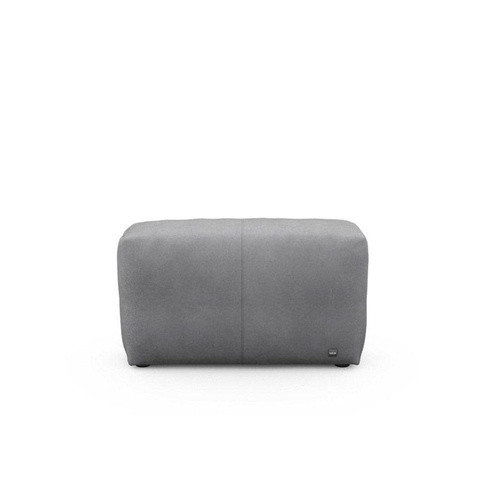Vetsak Sofaelement Seitenteil 105x31 in Dark Grey – elegantes Leder-Sofaelement für flexible Raumgestaltung
