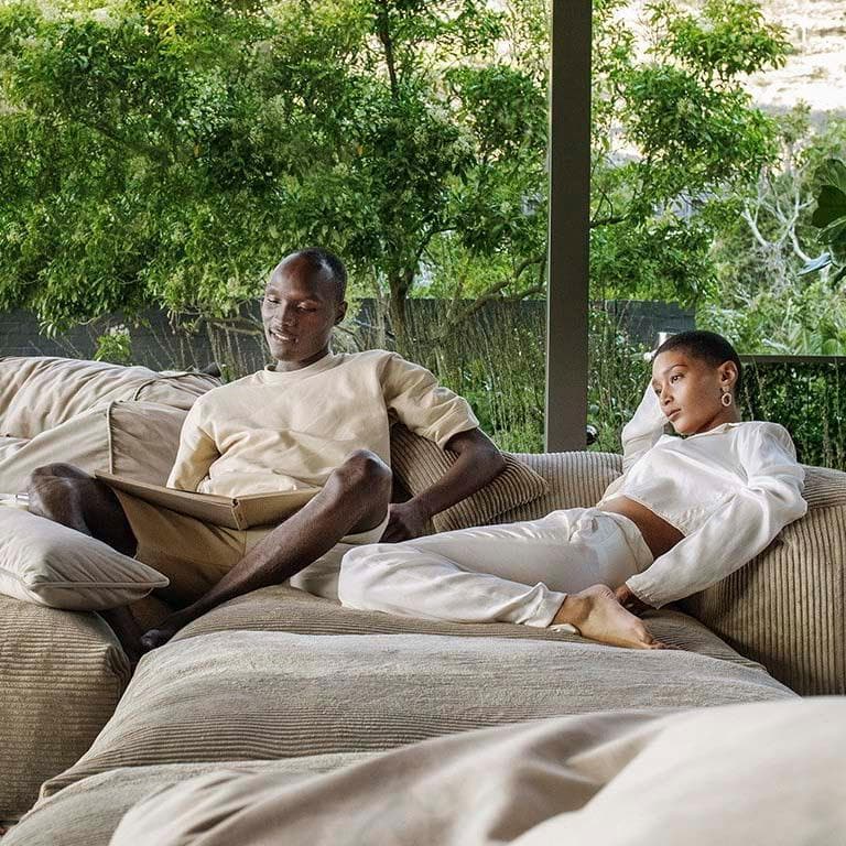 Vetsak - Modulares Sofa Element Cord Velours - SE105105CV1102 | Homestorys