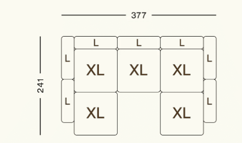 Vetsak - Modulares Sofa SET 06 -  | Homestorys