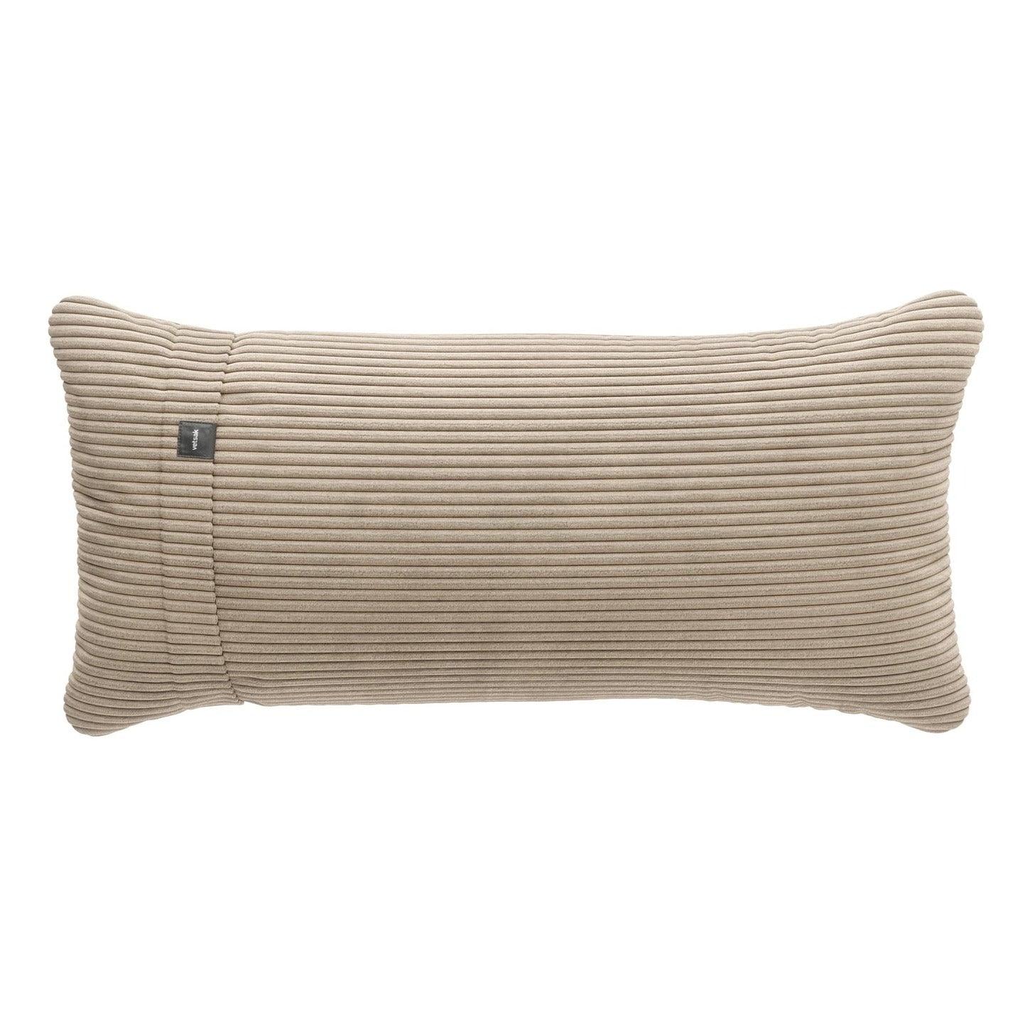 Vetsak PILLOW Kissen in Cord Velours Sand – elegantes Sofakissen für natürliche Einrichtungsstile