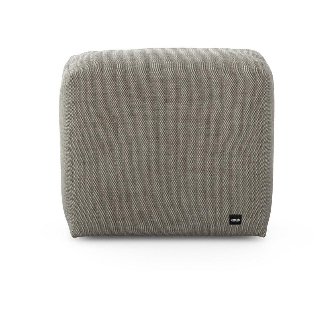 PIQUE Seitenteil 63x31 von Vetsak in Stone – modernes Outdoor- & Indoor-Modul mit strukturierter Oberfläche