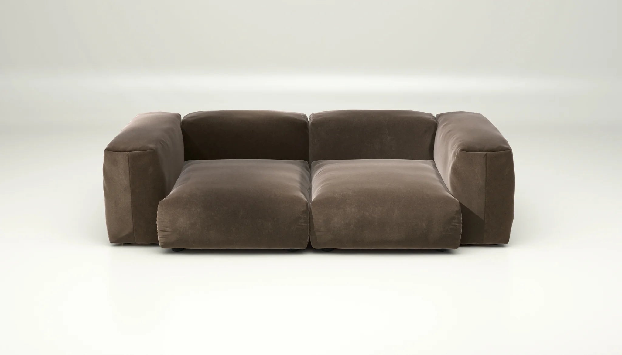 Modularsofa Vetsak SET 02 M Suave Espresso – dunkle Eleganz trifft maximalen Komfort