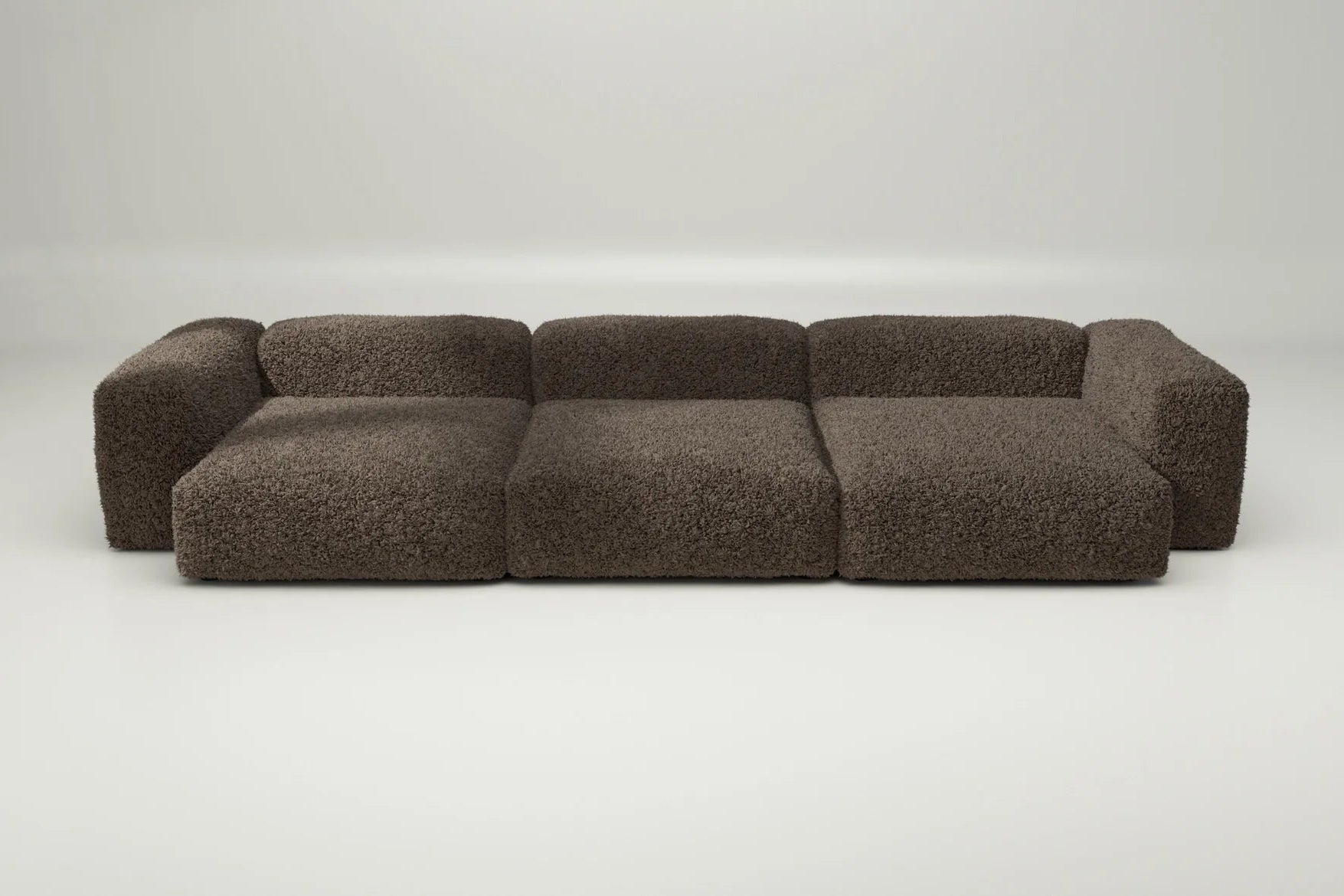 Sofa Set 05 von Vetsak in Doodle Cacao – ohne Kissenset, schokoladig warmer Farbton für gemütliche Wohnideen