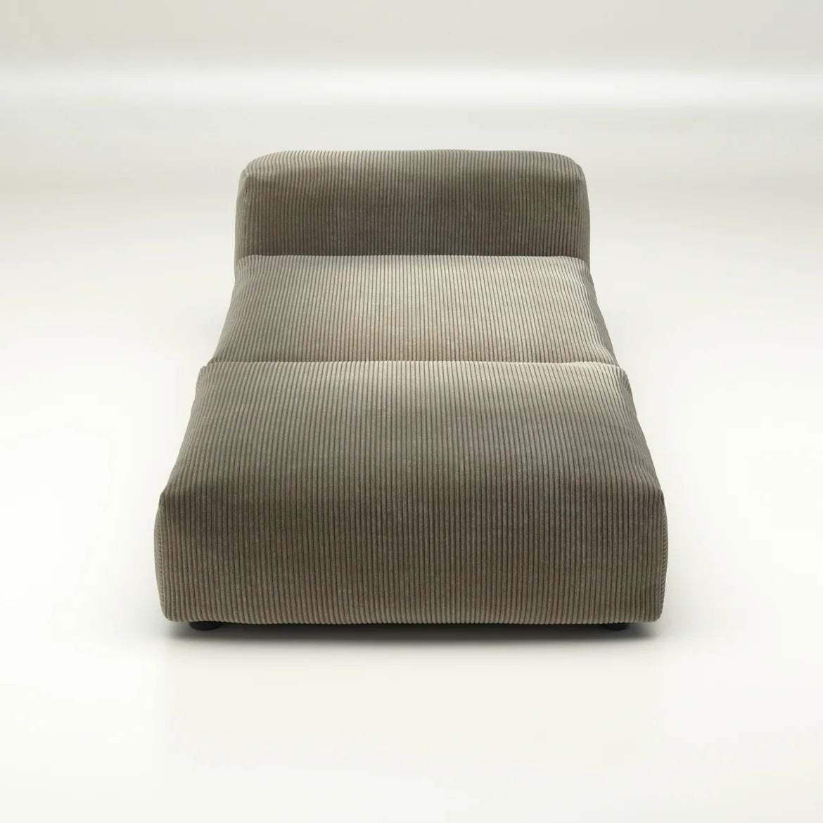 Vetsak Sofa Set 07 Cord Velour Khaki – naturnaher Look ohne Kissen