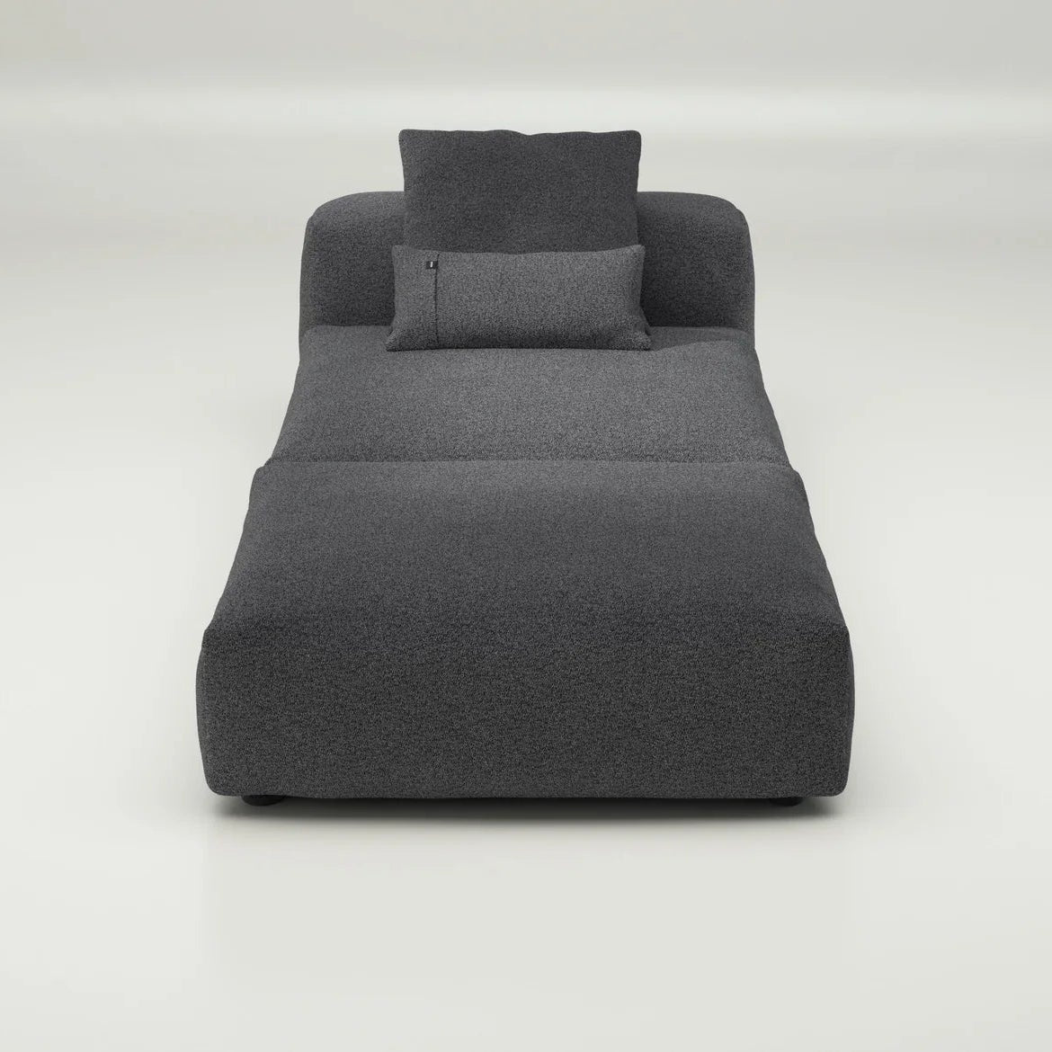 Loop Loop Anthracite Sofa Set 07 mit Kissen – modernes Vetsak Modulsofa mit Strukturstoff