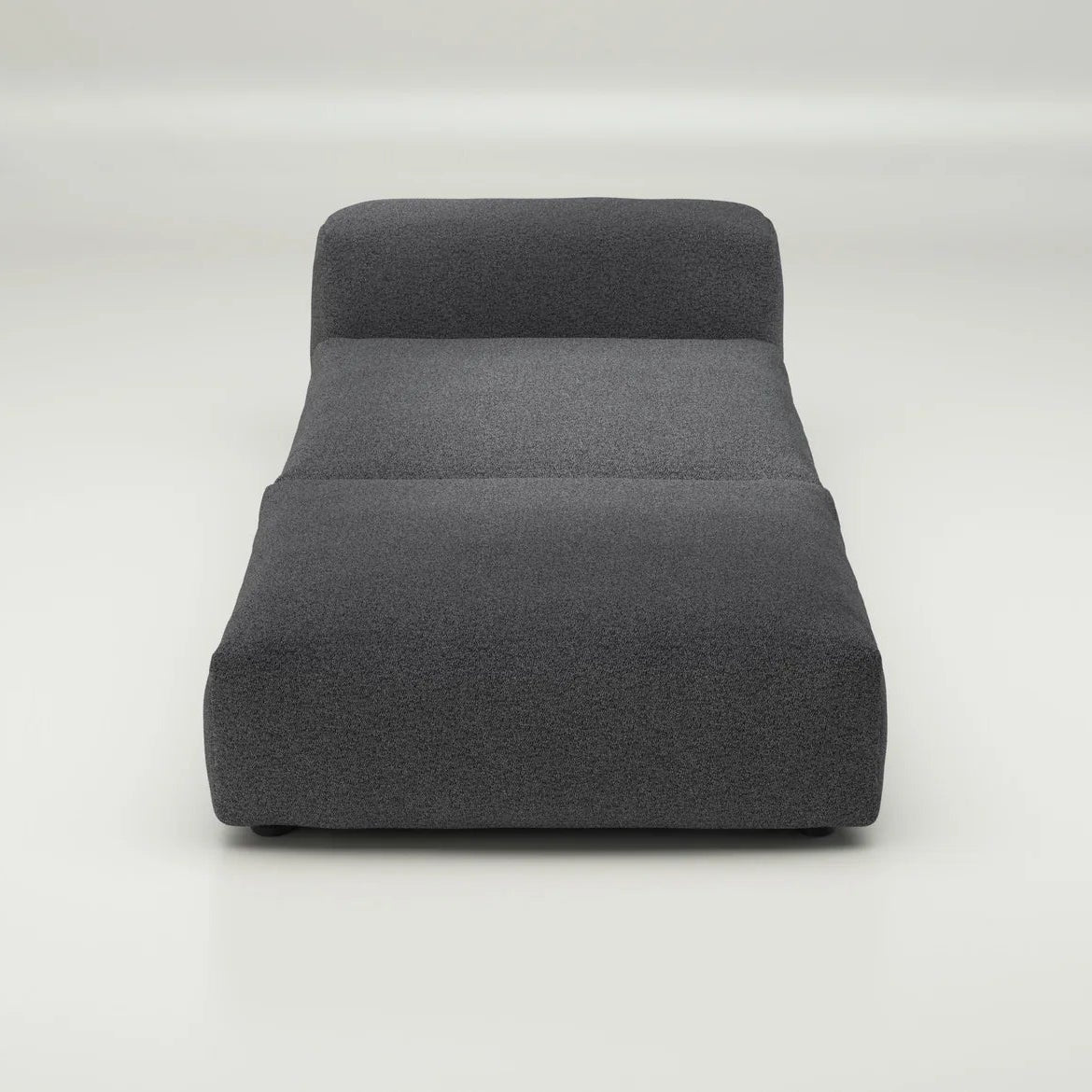 Vetsak Sofa Set 07 Loop Loop Anthracite – tiefgraues Sofa mit markanter Textur, ohne Kissen