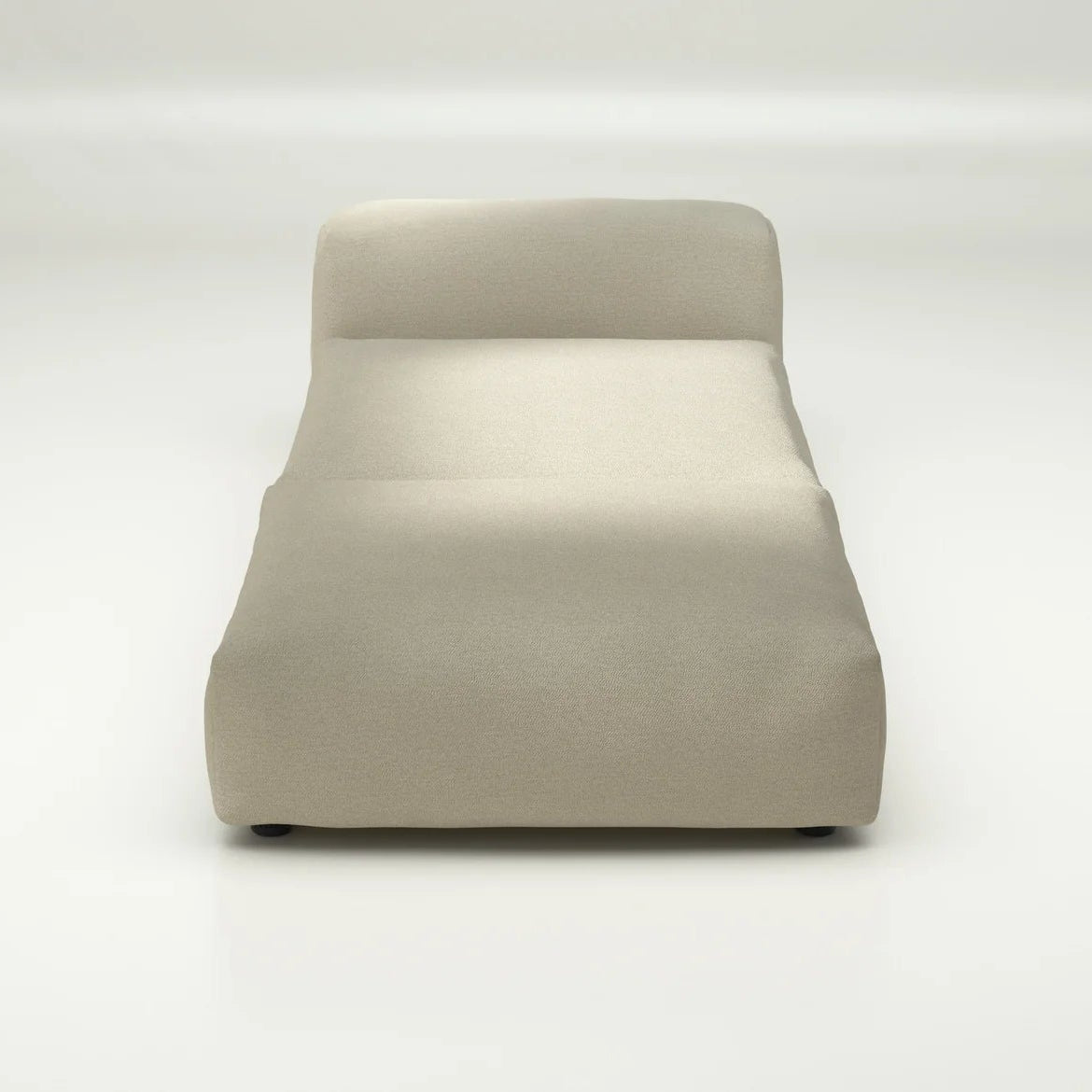 Sofa Set 07 Duna Loop Loop – elegantes Sofa in sandigem Beige, ohne Kissen