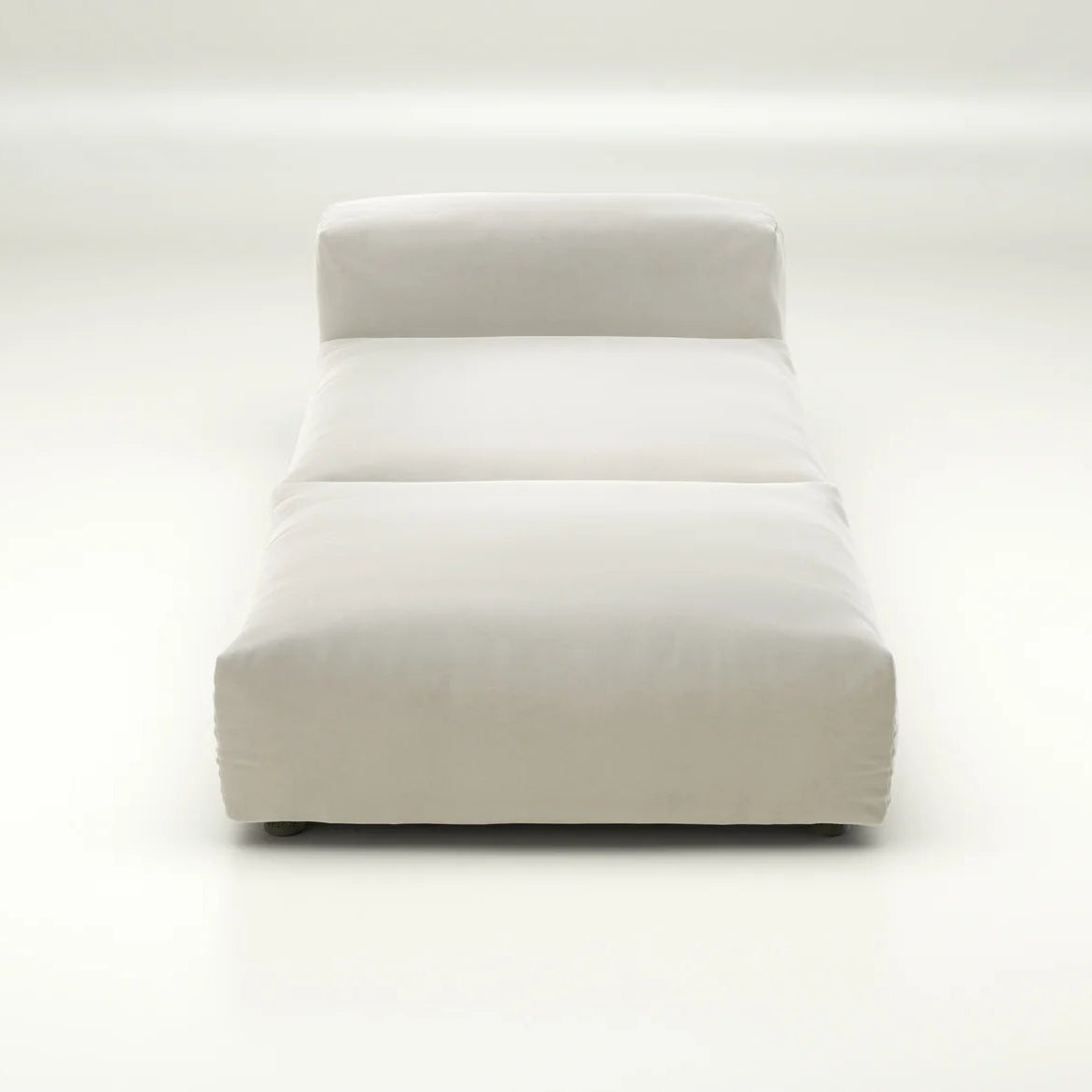 Vetsak Sofa Set 07 Suave Pearl – helles Sofa mit weicher Haptik, ohne Kissen