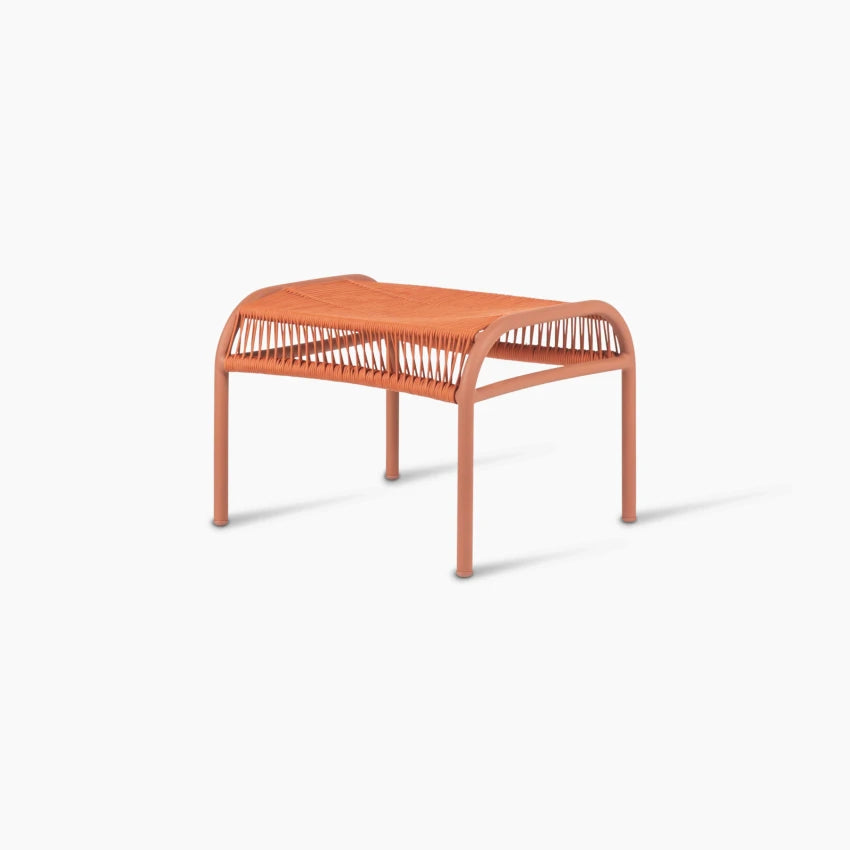 Vincent Sheppard LOOP Fußhocker in der Farbe Terracotta