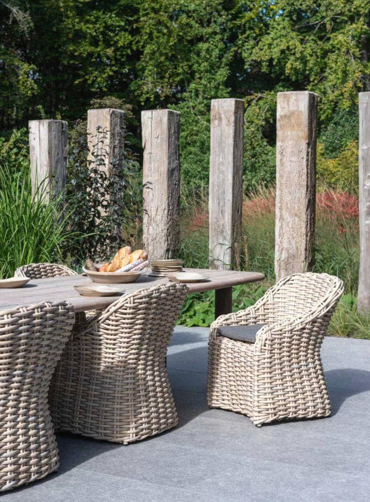 Gartenstuhl JENNA _ Gommaire _SKU G674-CLR-PE-KBASIC-COL182