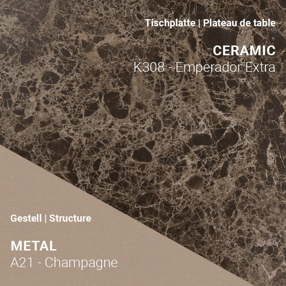 Esstisch TERRA T0100 - Keramik _ Mobitec _SKU T0100-K308/A01_90x180