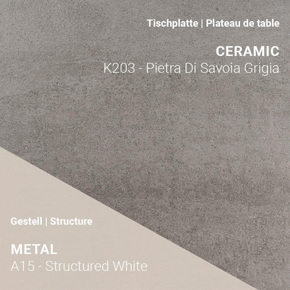 Ausziehtisch TERRA T0401 - Keramik _ Mobitec _SKU T0401-K203/A15_90x160/260