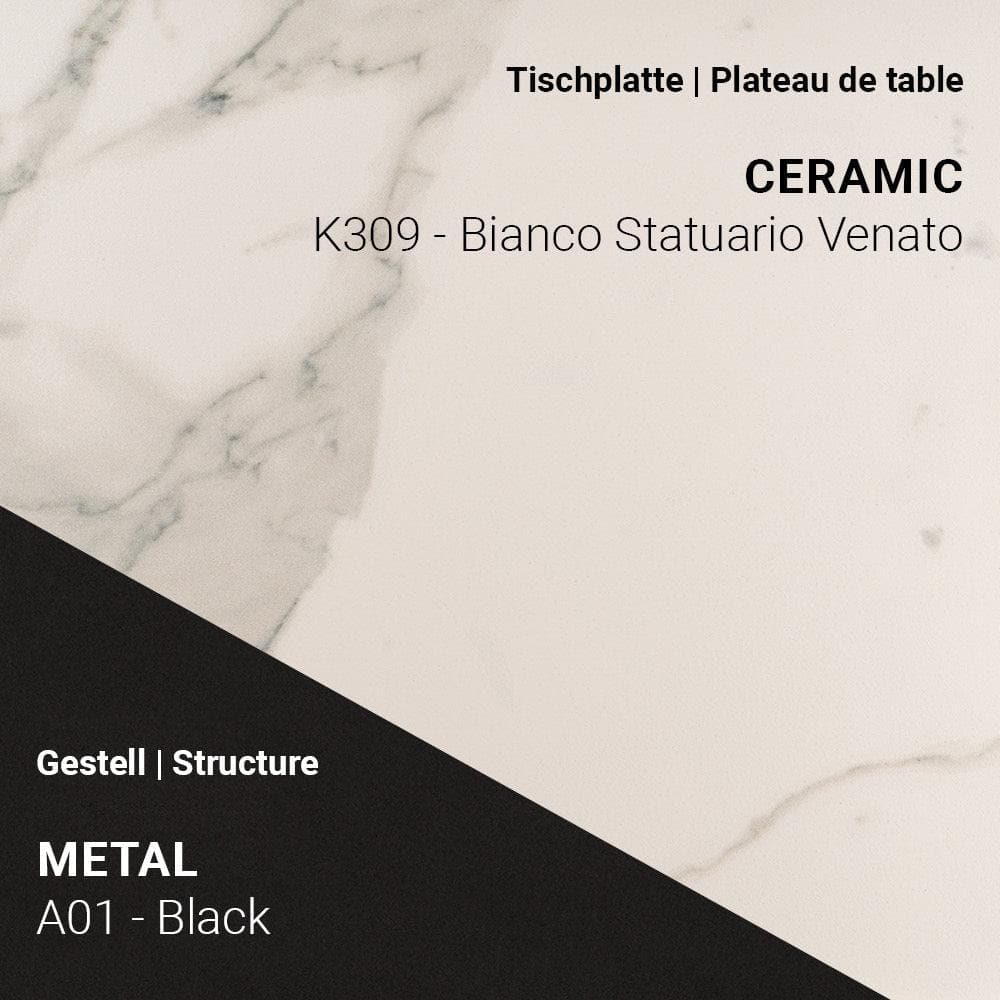 Ausziehtisch TERRA T0401 - Keramik _ Mobitec _SKU T0401-K309/A01_90x160/260