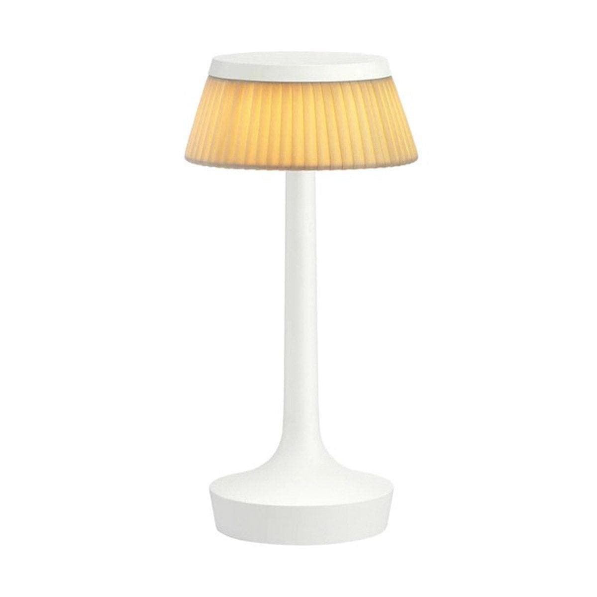 Flos BON JOUR Unplugged Tischlampe - White _ Flos _SKU F1037009 + F1036007