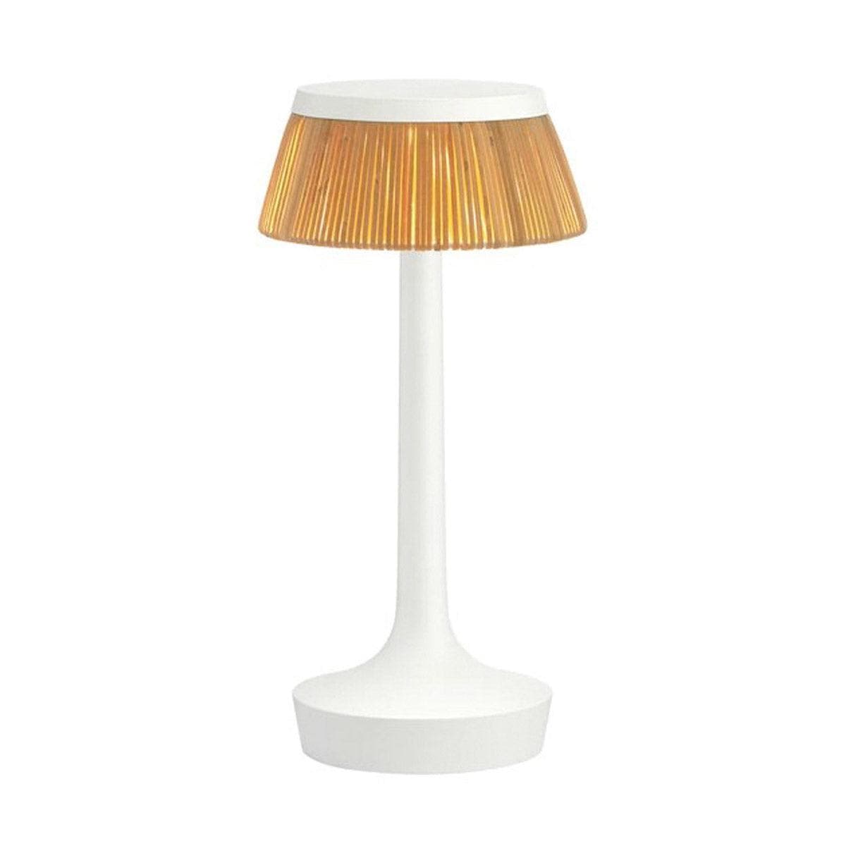 Flos BON JOUR Unplugged Tischlampe - White _ Flos _SKU F1037009 + F1036088