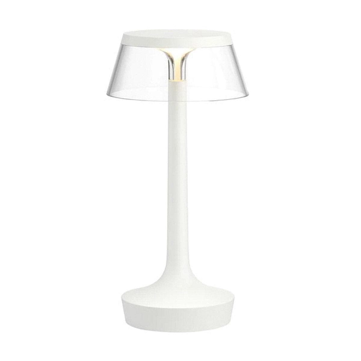 Flos BON JOUR Unplugged Tischlampe - White _ Flos _SKU F1037009 + F1036000