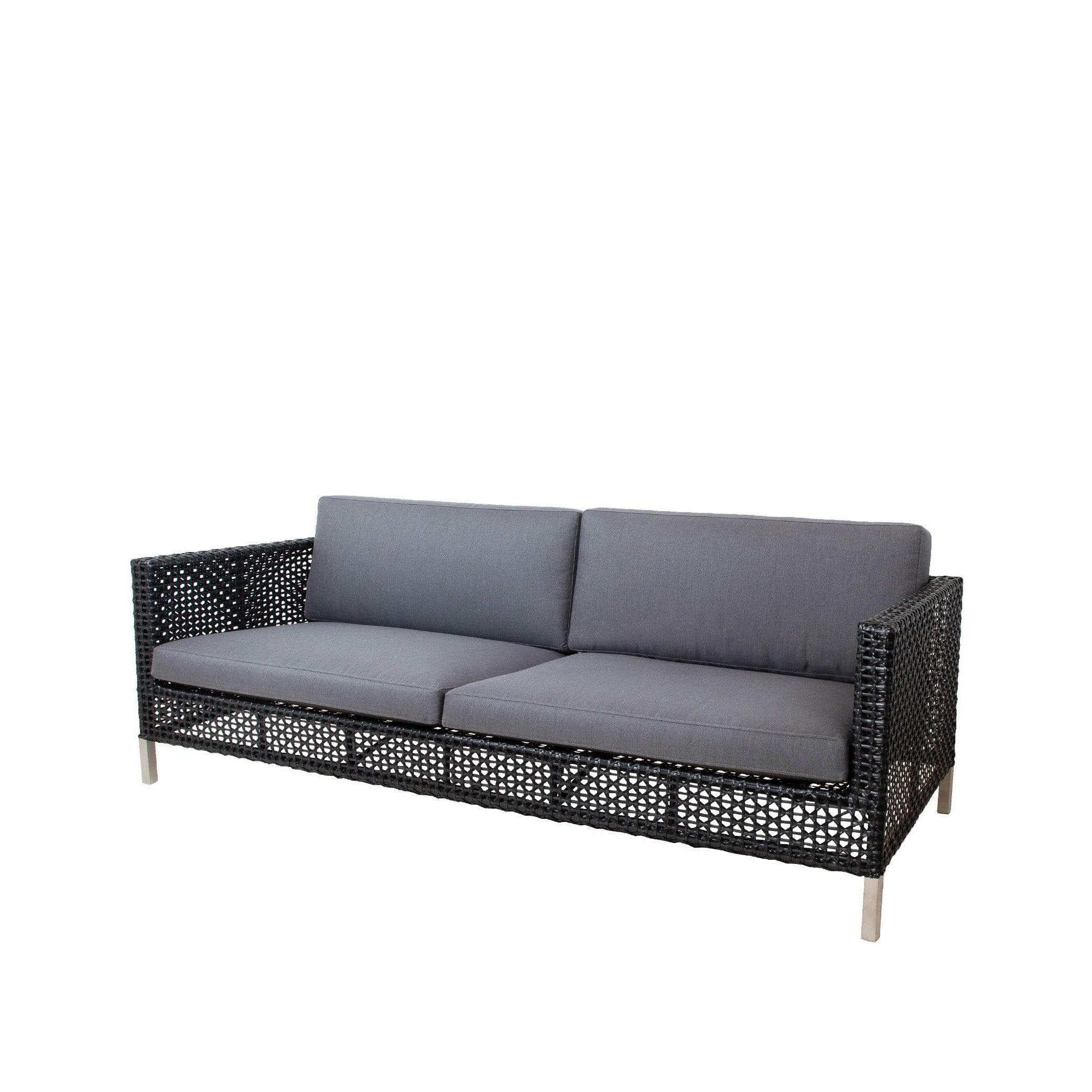 Gartensofa CONNECT Anthrazit - 3-Sitzer - Original Homestories