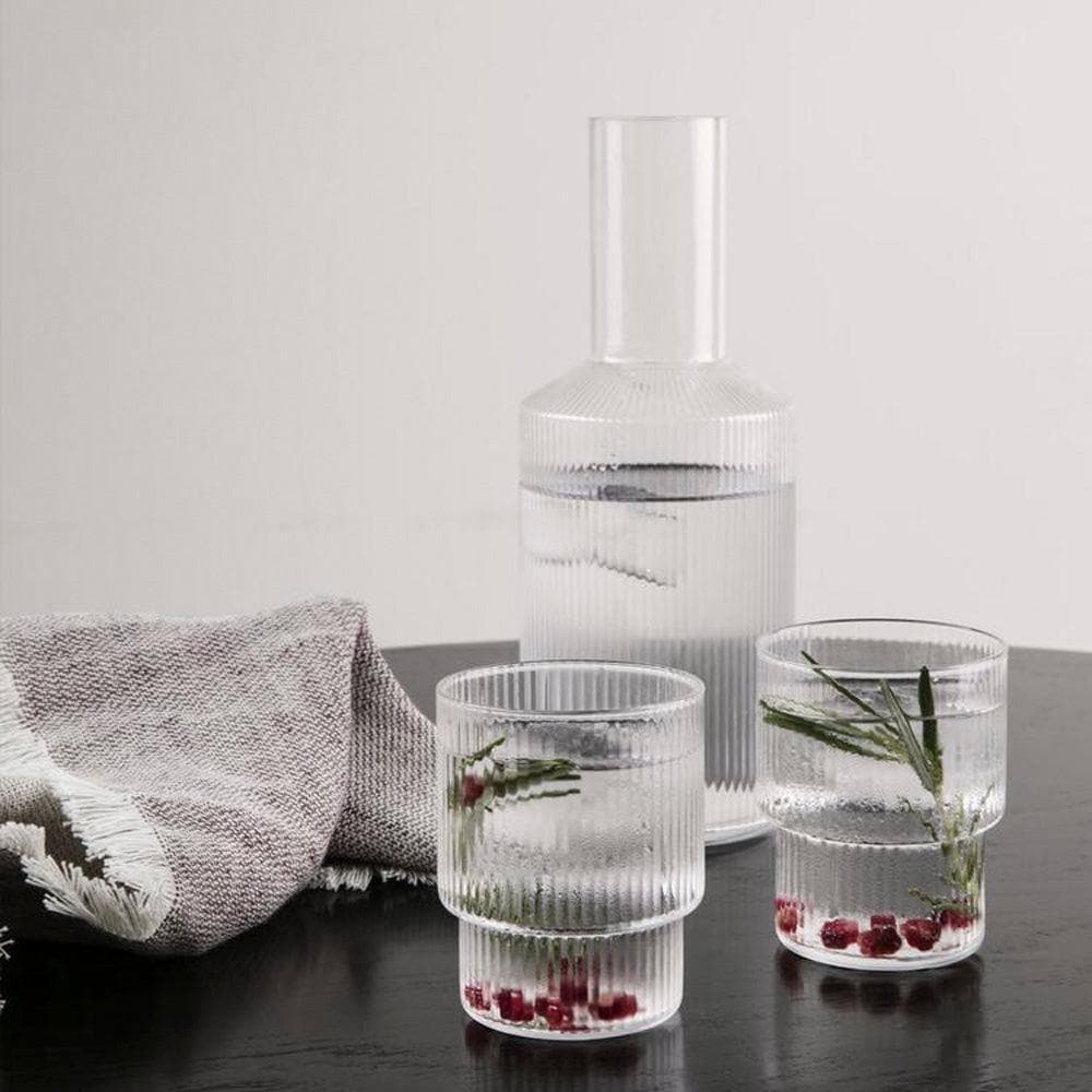 Ferm Living RIPPLE Gläser (4er Set) - Original Homestories