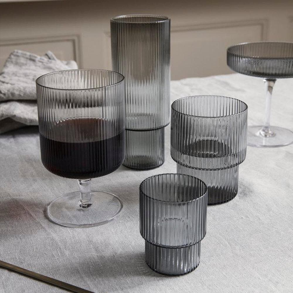 Ferm Living RIPPLE Longdrink-Gläser (4er Set) - Original Homestories