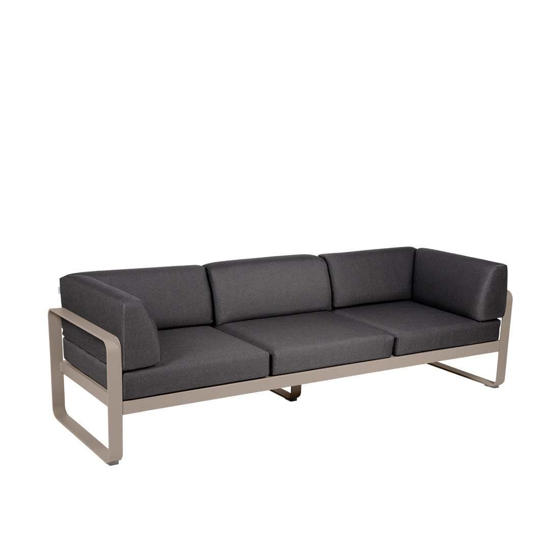 Gartensofa BELLEVIE - 3-Sitzer mit Seitenkissen - Original Homestories