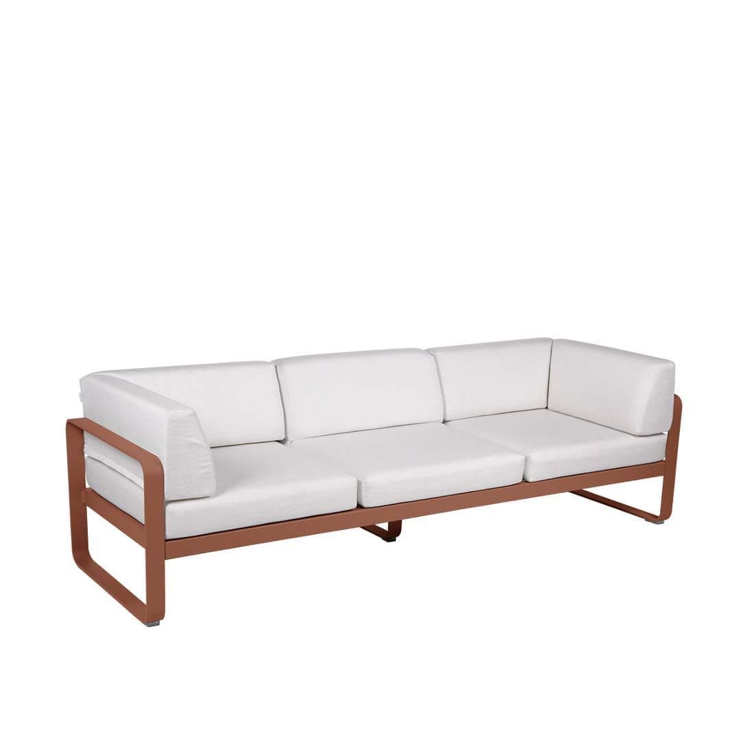 Gartensofa BELLEVIE - 3-Sitzer mit Seitenkissen - Original Homestories