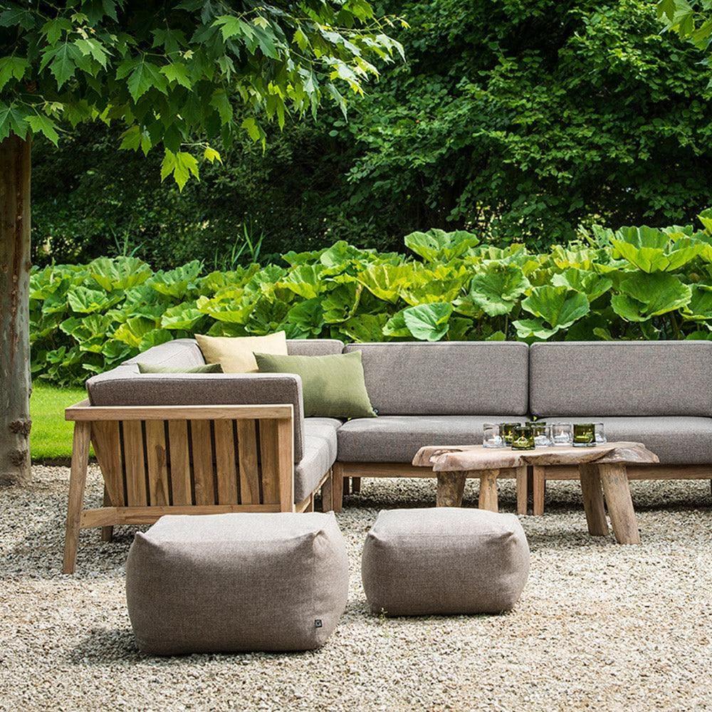 COPENHAGUE Sofa-Eckelement am Pool – gemütliche Ecklösung für exklusive Gartensofas mit hohem Komfort